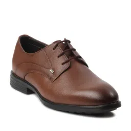ID Men Tan Derby Shoes image 3