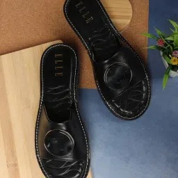 Elle Women's Black Casual Sandals-picture-21