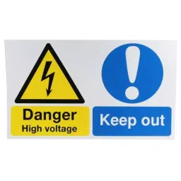RS PRO Electrical Hazard Warning Sign (English) Model No 7631718-image-26