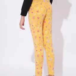 VERO MODA GIRL Girls Multi Printed Leggings (Pack of 2 ) image 2