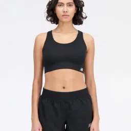 New Balance Black Round Neck Sports Bra-picture-24