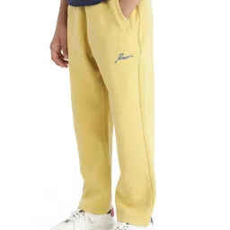 Rare Ones Boys Yellow Cotton Blend Printed Trackpants image 4