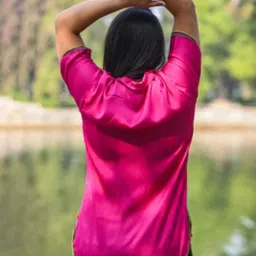 Ora Fuchsia Spring Summer Celine Shirt image 4