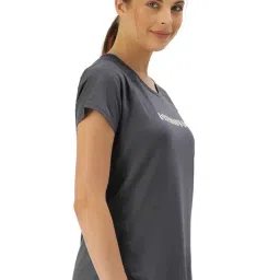 Enamor Grey Graphic Print Tee image 3