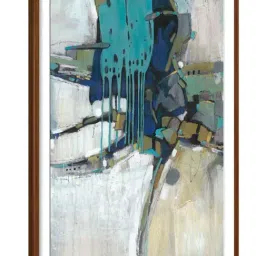 ARTE'VENUE Separation Multicolor Paper Wall Arts - Set of 2 (13 X 18 inch Each) image 3