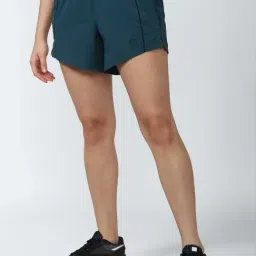 Van Heusen Blue Mid Rise Shorts-picture-32