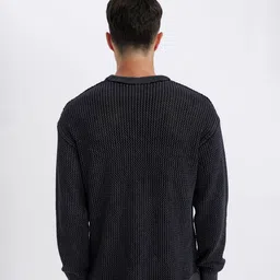 DeFacto Men Cable Knit Pullover image 5