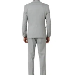 Van Heusen Grey Slim Fit Three Piece Suit image 2