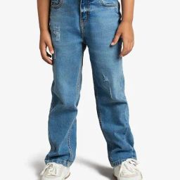 Ed-A-Mamma Boys Blue Denim Washed Jeans-picture-48