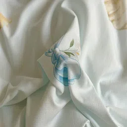 JC HOME Pink & Blue 4 Piece Double King Regular Bedding Set image 2