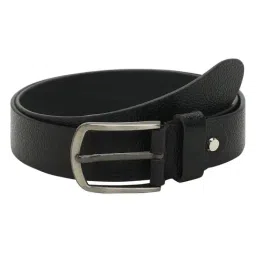 Crusset Black Leather Casual Belt for Men-picture-13