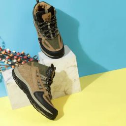Red Chief Men's Olive Casual Boots-picture-18