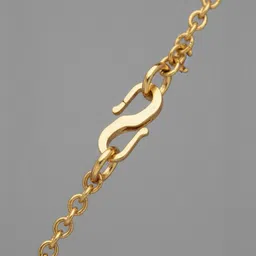 SZN Brass Gold-Plated Temple Necklace image 3