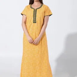 Maybell Printed Maxi Nightdress image 3