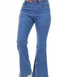 Kwantico Women Flared High-Rise Jeans image 5