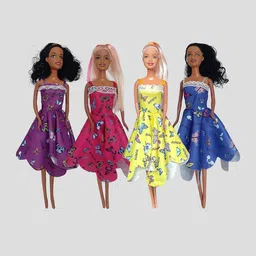 PLANET of Toys Pack Of 4 Dolls image 1