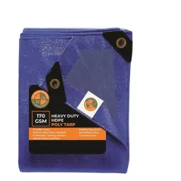 DDRS HDPE Tarpaulin (Tripal) Blue 170 GSM & 3.66 x 5.49 m (‎12 x 18 ft) Size, DDRSHDPE170-12X18-picture-17