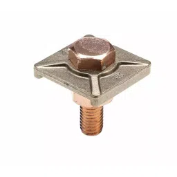 WJ Furse Copper Earth Clamp Max. Conductor Size 25x3 mm Nominal Rod dia. 10 mm 26 mm (Pack of 10) image 2
