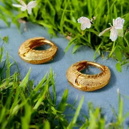 SHREE KRISHNA SHOPPING Gold-Plated Brass Earrings-picture-28