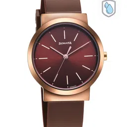 Sonata Women Essential Brass Dial Analogue Watch 87044KP01-picture-25