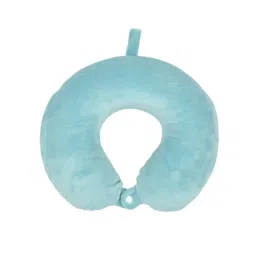 Premsons Cushy Travel Neck Pillow With 360-Degree Head Support Dual Color, Blue & Black image 4