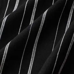 Snitch Men Vertical Striped Spread Collar Casual Shirt image 2