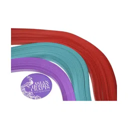 Asian Hobby Crafts Quilling Paper Strips, Multicolor, Pack of 1200 Strips, Size : 5mm Width image 3