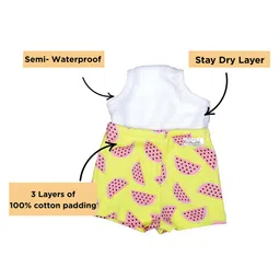 Snugkins Potty Training Shorts for Toddlers,Boys & Girls|100% Cotton Size 1 (1-2 years)-Pack of 2-Watermelon & Whale image 4