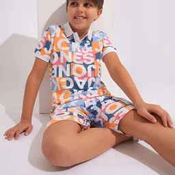 Jack & Jones Junior Boys Printed V-Neck Pockets T-shirt-picture-27
