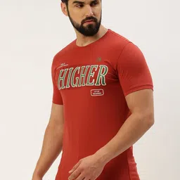 SHOWOFFFF Men Typography Printed Slim Fit T-shirt image 5