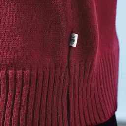 glitchez Round Neck Acrylic Pullover image 5