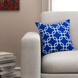 SEJ by Nisha Gupta Blue Cushion Covers - Set of 1-picture-48
