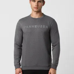 Van Heusen Sport Grey Regular Fit Sweatshirt-picture-23