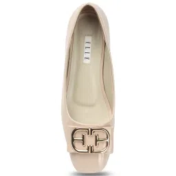 Elle Women's Cream Casual Pumps image 4