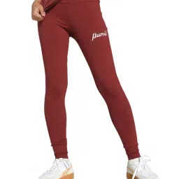 Puma Black Cotton Skinny Print Tights-image-93