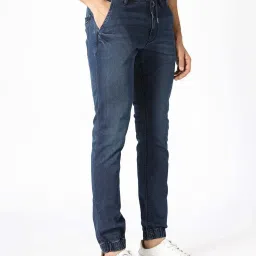 Rare Rabbit Blue Slim Fit Fit Solid Jeans image 4