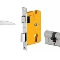 Dorset 70 mm Lever Handle Lock Set With Both Side Key Cylinder Patina HL HA-picture-10