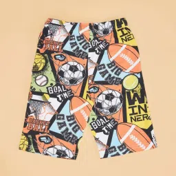 Pantaloons Junior Kids Multicolor Cotton Printed Shorts image 4