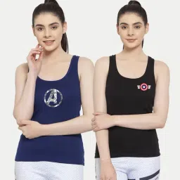 Friskers Multicolor Printed Camisole (Pack Of 2)-picture-15