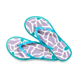 Neemans Women's Blue Flip Flops image 4