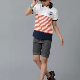 Under Fourteen Only Kids Grey Solid Shorts image 4