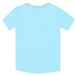 Zip Zap Zoop Boys Mint Green & Sky Blue Regular Fit Printed T-Shirt - Pack of 2 image 4