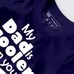 Be Awara Unisex Navy Cotton Regular Fit T-Shirt image 4