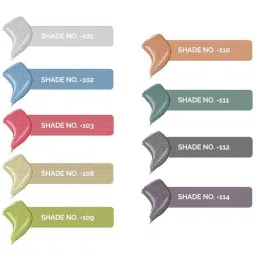 Color Fx Premium Non-Toxic Nail Polish & Kajal Non-Stop Navratri Combo Set of 10 - 90 gm image 3