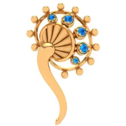 P.C. Chandra Jewellers 18k Yellow Gold Mesmerizing Pendant-picture-45