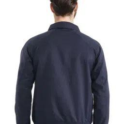 Rare Rabbit Navy Regular Fit Embroidered Jacket image 2
