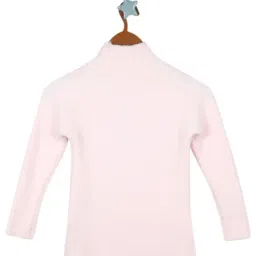 Monte Carlo Kids Pink Solid Full Sleeves Top image 2
