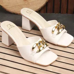 Carlton London Women's White Casual Sandals-picture-12