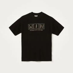 Fame Forever by Lifestyle Boys Black Cotton Embroidery T-Shirt-picture-6