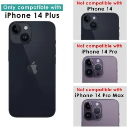 Sprig Translucent Back Cover for APPLE iPhone 14 Plus (Purple) image 4